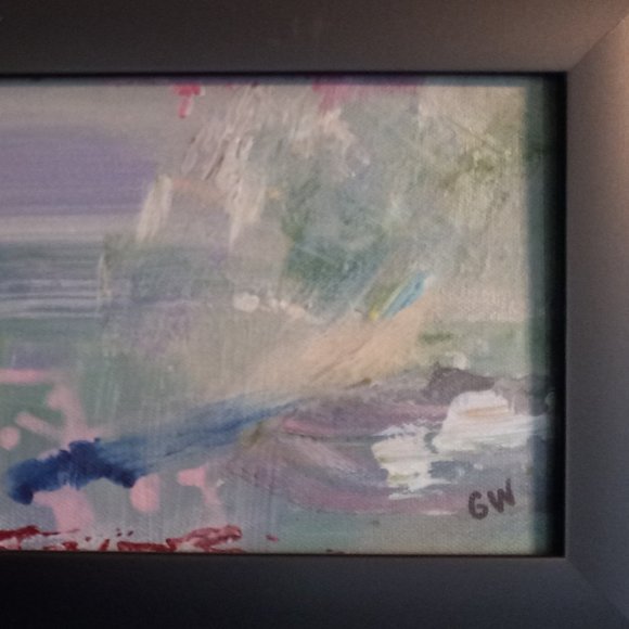 Original Art, "Rain-scape" - Picture 5 of 5